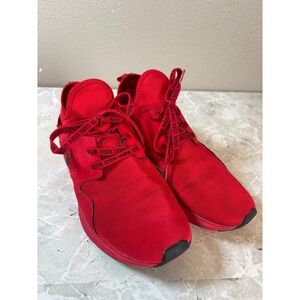 US Polo Assn Womens Pacer Red Lace Up Athletic Sneakers Shoes NW9416 Size 8.5